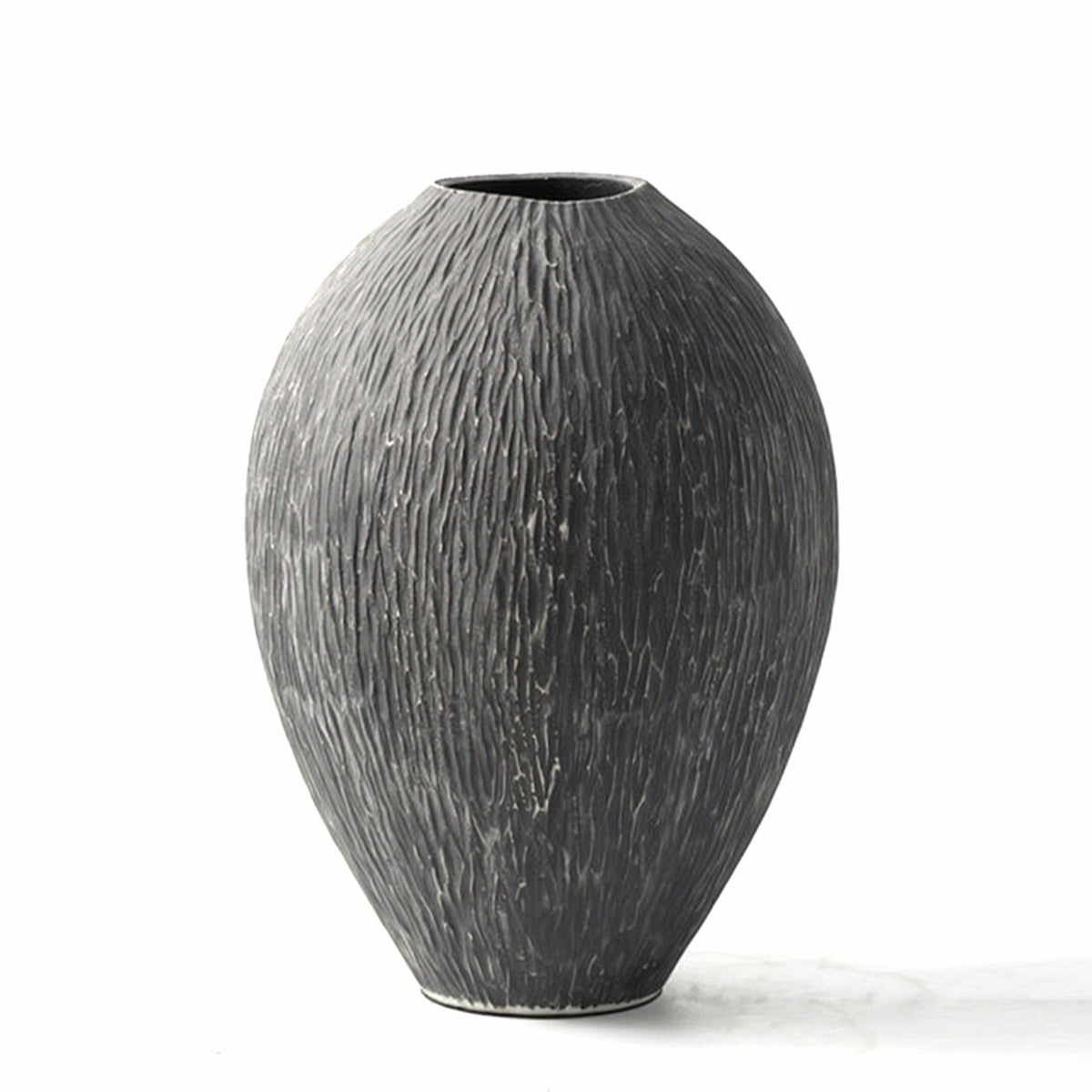 Vase with Narrow Opening Ceramic Bottle Vase Decorative for Hotel