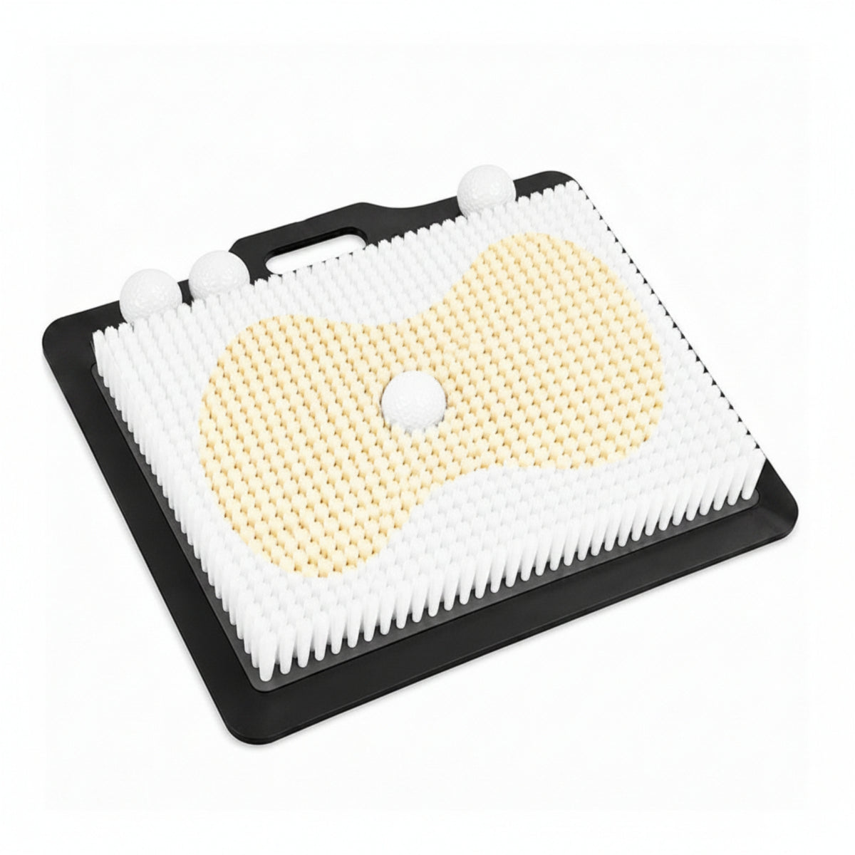 Golf Bunker Training Mat Target Area Bunker Practice Mat Ball-Holding Slots