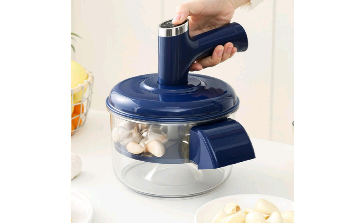 2-in-1 Fruit Skinner and Egg Beater Effortless Peeling Electrically Powered Produce and Vegetable Fruit Skinner Versatile Portable Power Egg Whisk
