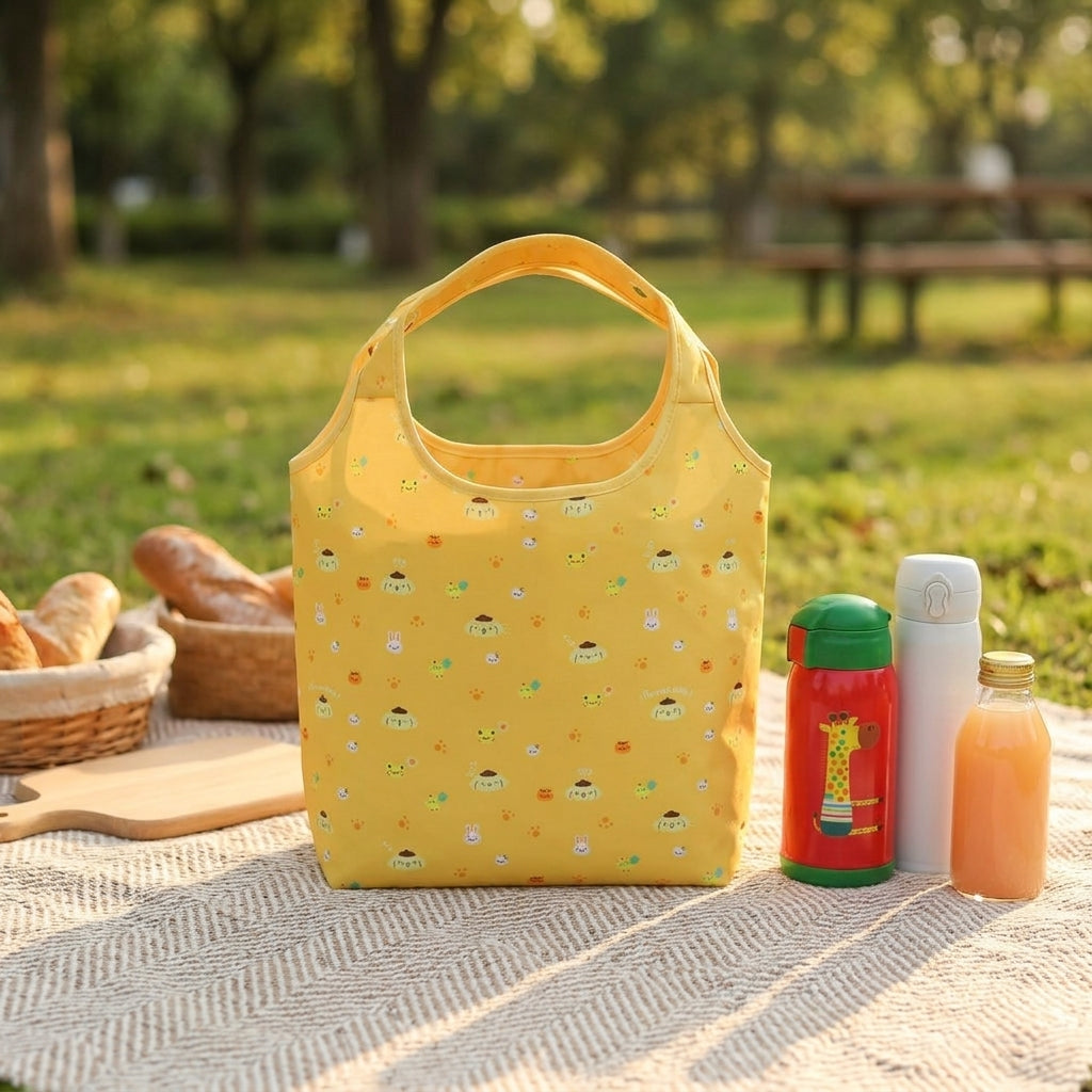 Lunch Box Travel Bag and Tote Bag for Work, Insulated Lunch Bags for Women with Cool Bag Lining, Oxford Cloth Shopping Bags, 40*35*13cm Size