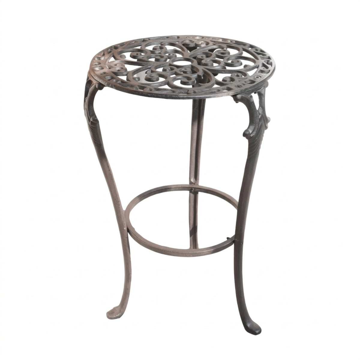 Wrought Iron Plant Stand Freestanding Wrought-Iron Flowers Stand Indoor Metal Plant Holder for Sunroom