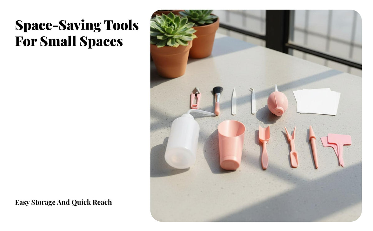 Gardening Tool Kit, Potting Tools, Spray Bottle, Multi-Piece, Home Office