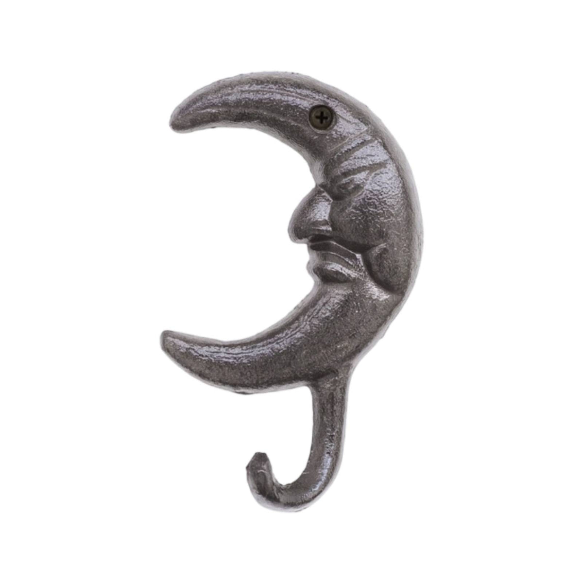 Vintage Cast Iron Hook Heavy Duty Rustic Wall Hook Easy to Install Coat Hooks with Hardware Long-Lasting for Mudroom