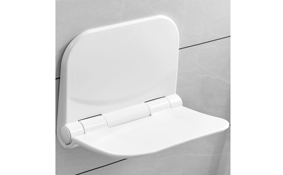 Wall-Attached Bathing Seat Sturdy Support Wall Mounted Shower Bench for Elderly