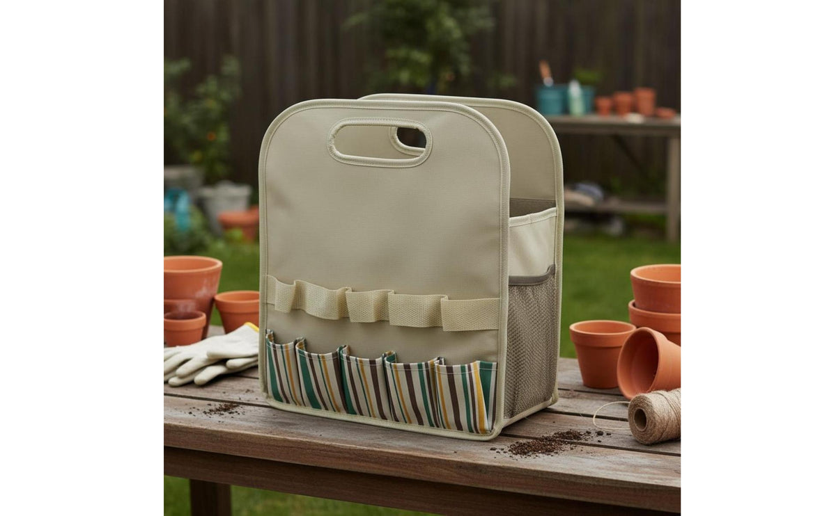 Garden Tool Bag Large Capacity Gardening Tote Bag Multifunction Garden Storage Organizer for Gardeners, Yard Work, Gardening Care