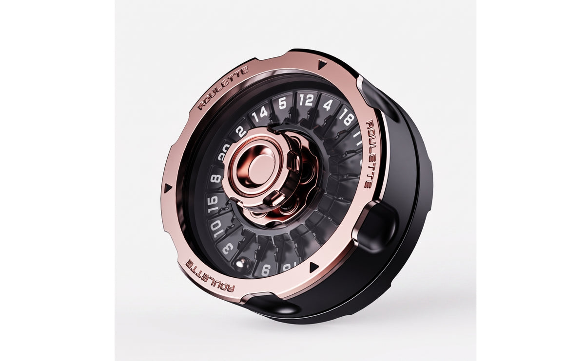 Roulette Wheel Fidget Rotating Wheel with Bearing Tactile for Fidgeters