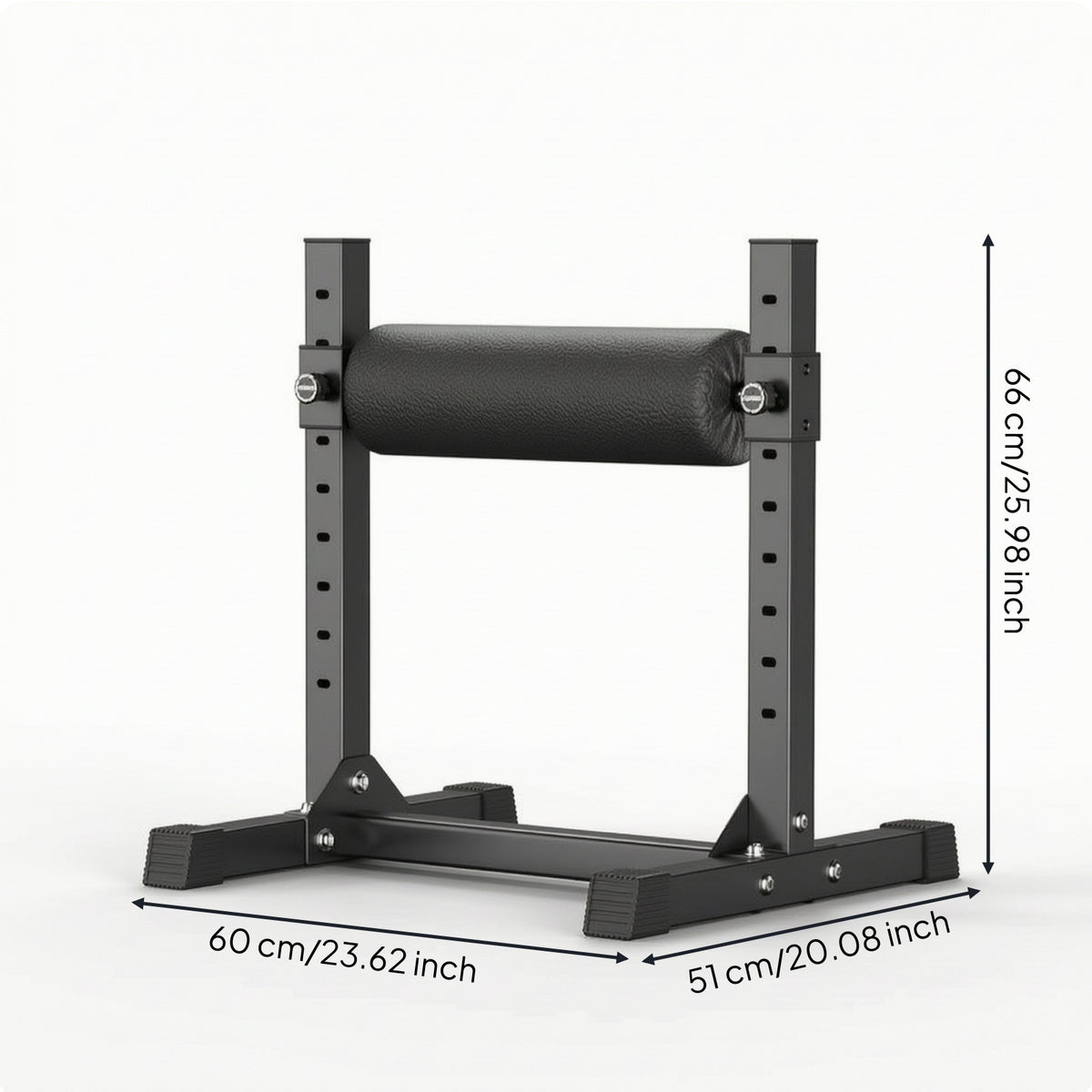 Bulgarian Split Squat Rack Adjustable Bulgarian Split Squat Stand Padded Leg Workout Equipment for Fitness Enthusiasts, Home Gym, Strength Training
