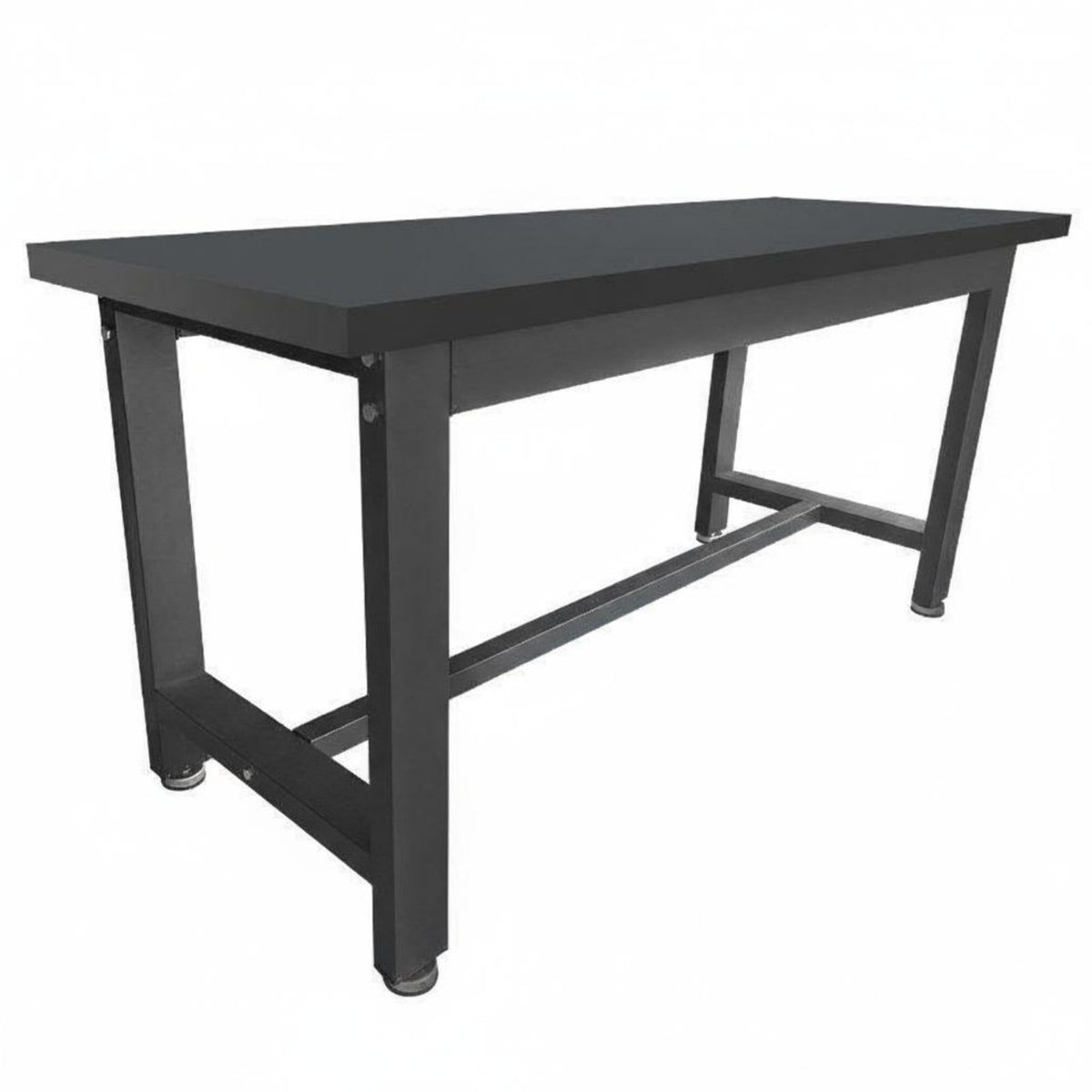 High Load-Bearing Capacity Anti-Static Workbench Adjustable Non-Slip Feet Heavy-Duty Work Table Stable Structure Heavy Duty Work Table Wear-Resistant for Laboratory Personnel, Technicians, Professionals, Industrial Settings, Garage, Home, Basement