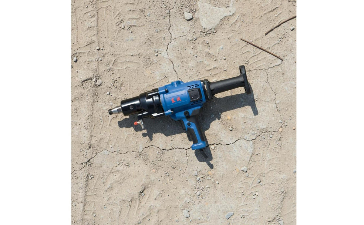 All-Copper Engine Water Feed Bore Drill Overload Protection Handheld Abrasive Bore Drill Safety Clutch Power Tool Heavy Duty for Plumbers, Electricians, Professionals