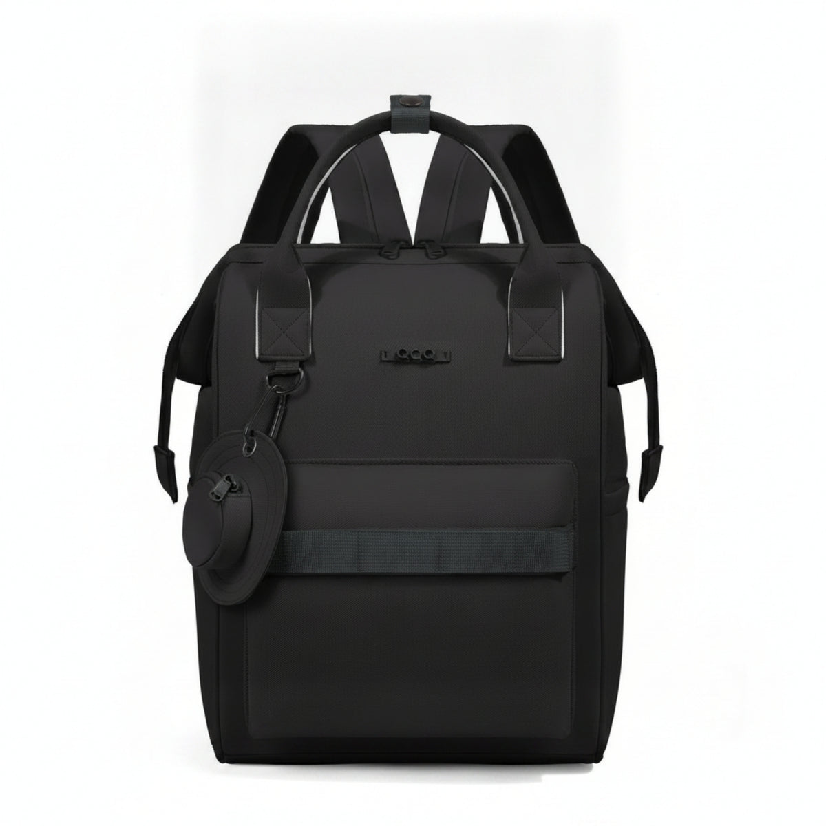 Structured Diaper Backpack with Pouch Large Maternity Backpack Multifunctional Baby Travel Bag Functional for Parents