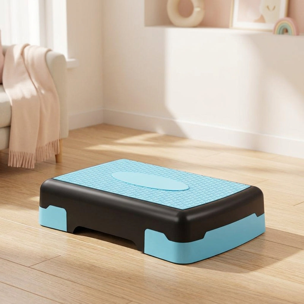 Adjustable Aerobic Stepper Platform for Home Gym Workouts and Yoga