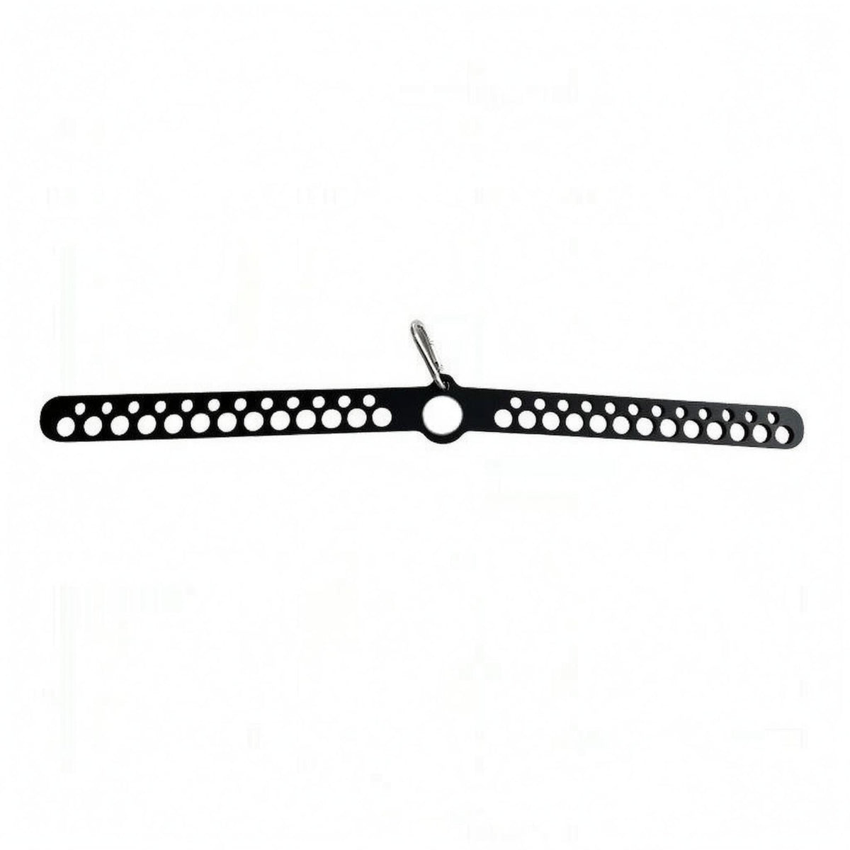 8 Mm Thick Lat Pulldown Handle Black Seated Row Handle Metal Neutral Grip Lat Pulldown Bar Perforated