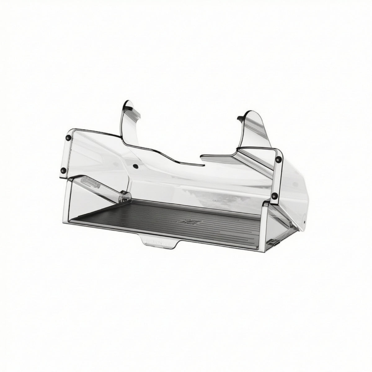 Under Screen Storage Box Anti-Slip Console Tray Car Accessory for Commuters