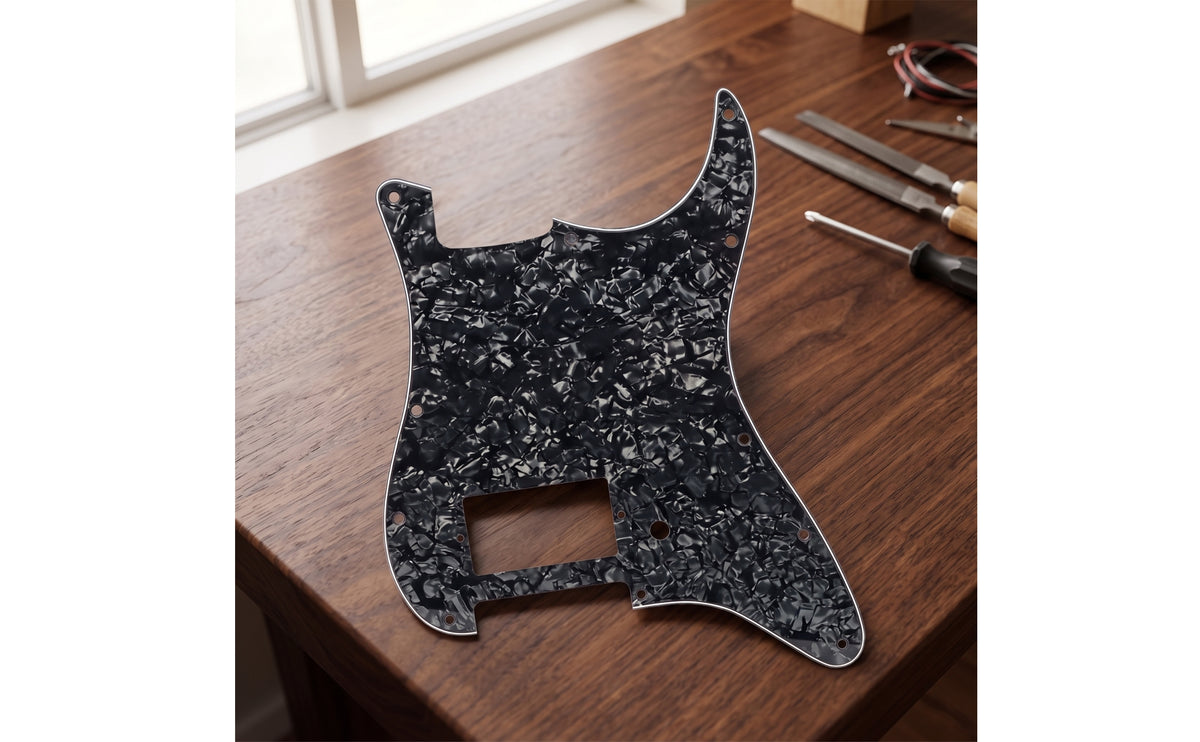 Electric Guitar Pickguard Pre-Drilled Guitar Pickguard Glossy Scratchplate for Guitarists