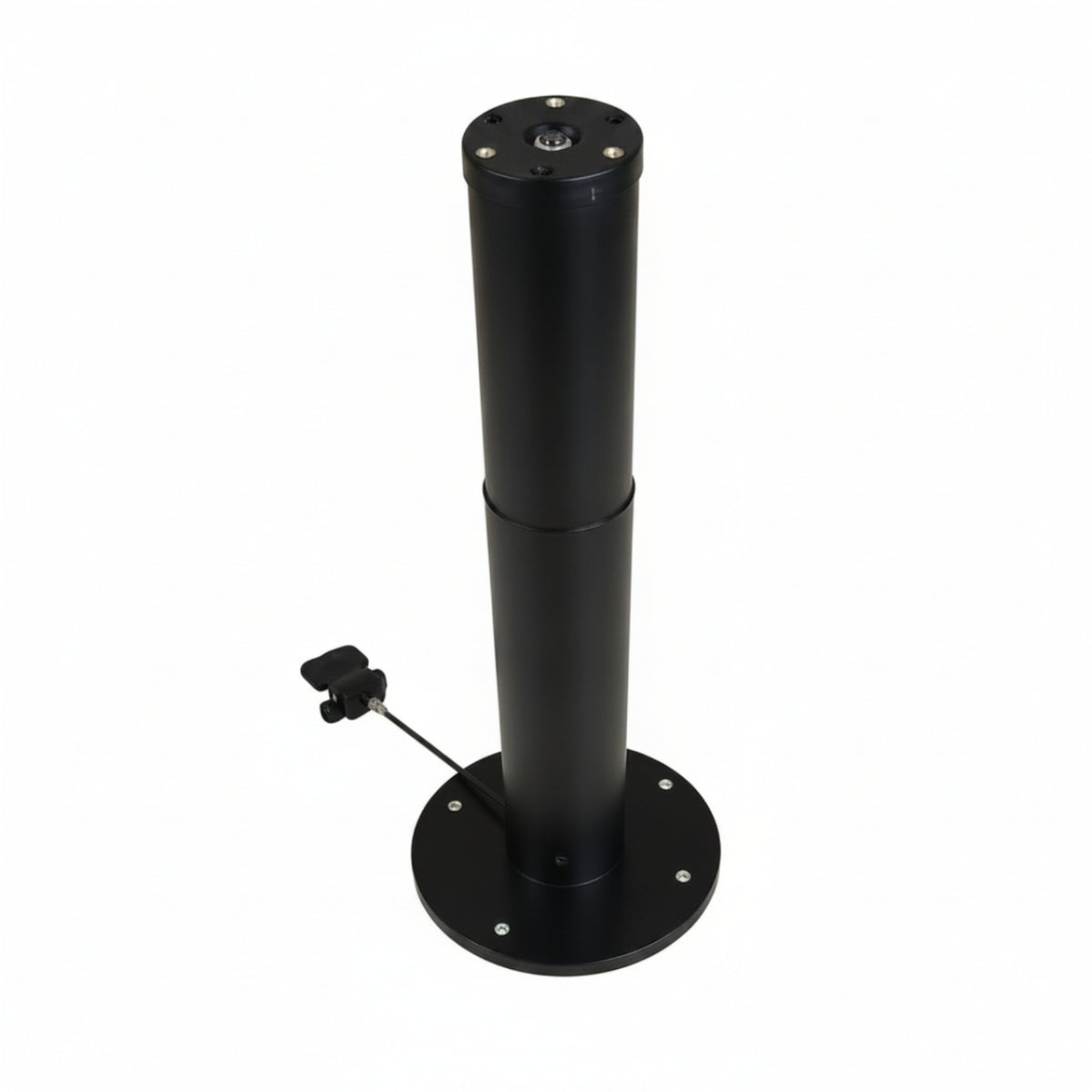 Telescoping Column with Mounting Plate Free-Stop Automatic Rising Support with Lock Buckle for DIYers, Furniture Assembly