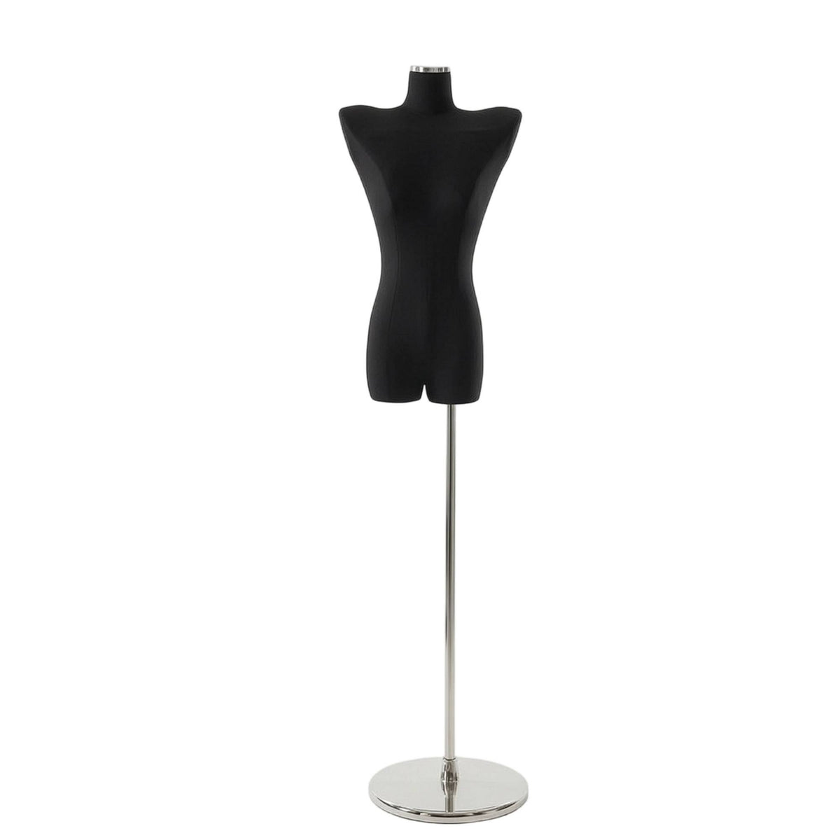 Female Torso Mannequin Floor-Standing Mannequin with Stand Professional Clothing Display Torso for Boutiques