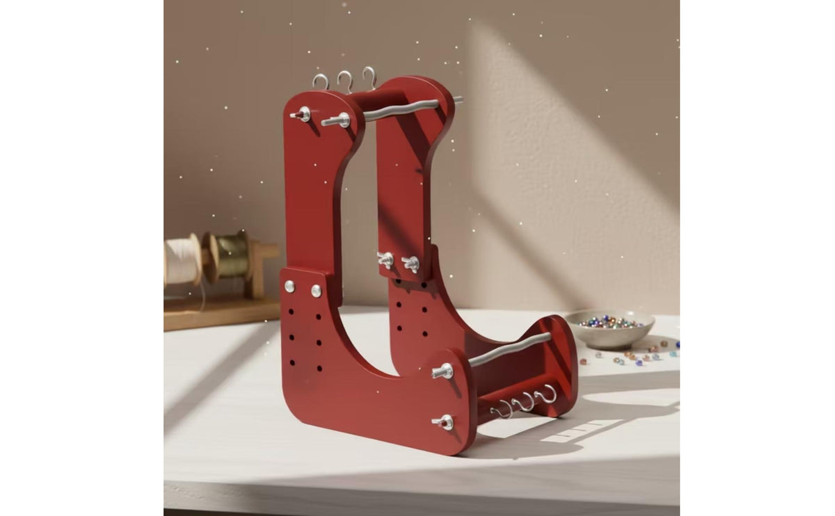Standing Weaving looms Standing Wooden Bead looms Sturdy Wooden Weaving Frame for Crafters