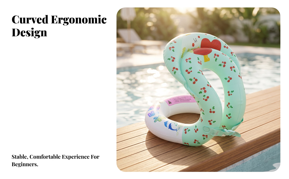 Swimming Float with Buckle Strap | Thick Padded air compartment, Easy-to-Carry Design, Swim, for Pool