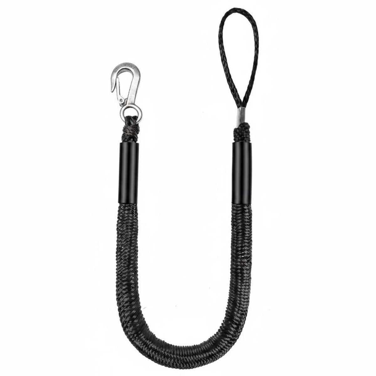 Anchor Rope with Hook Heavy Duty Bungee Dock Line Easy to Attach Boat Bungee Rope for Mooring, Kayaking, Personal Watercraft