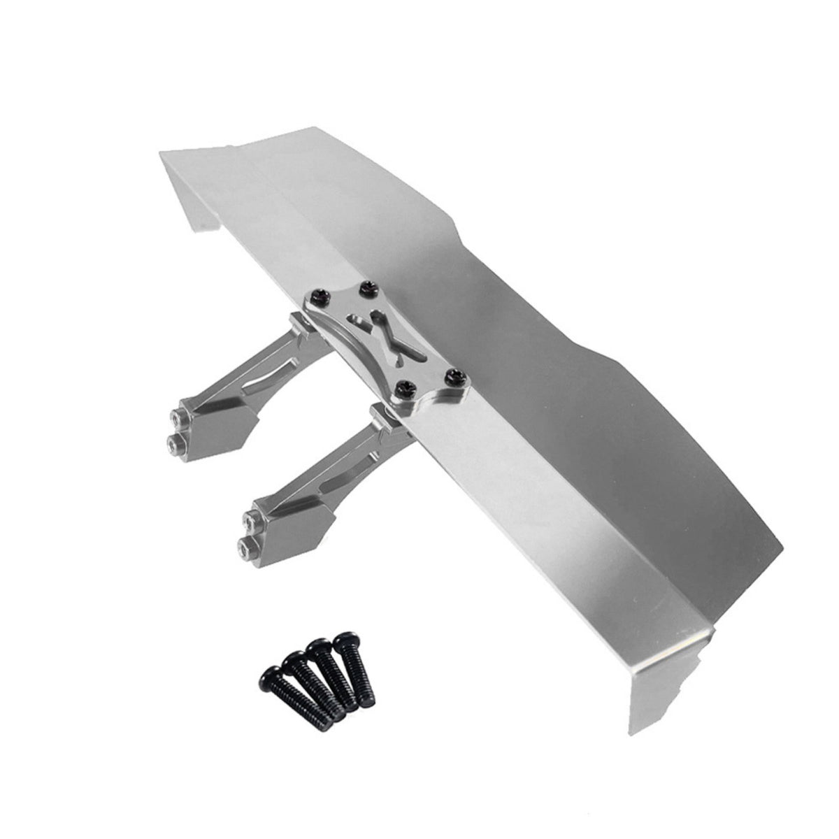 1/16 Scale RC Metal Rear Wing Assembly Anodized coating Tail Wing CNC Machined Hobby Accessory