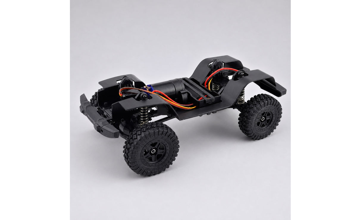 RC Crawler Chassis Low-Center-of-Low-Center-of-Mass RC Crawler Chassis Frame Hobby-Grade for Builders,