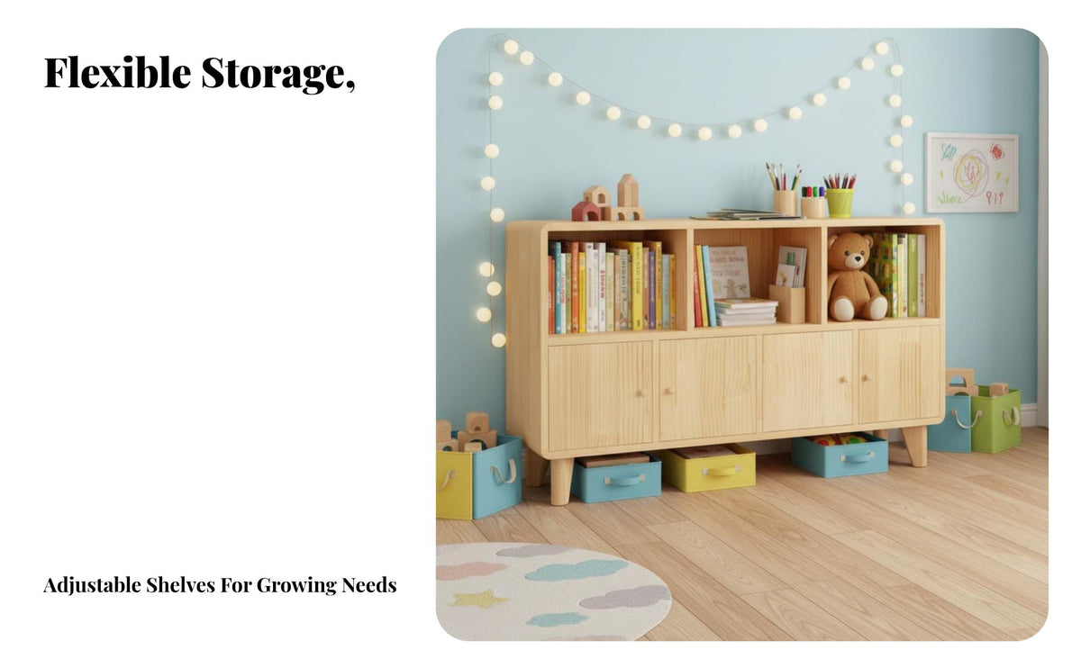 stand-alonestanding Multi-Compartment Shelving Unit With Optional Doors configurable Cubby shelving unit Minimalist aesthetic storage unit Large Capacity for Office Workers, Homeowners, Collectors, Study Room, Bedroom, Small Spaces, Entryway