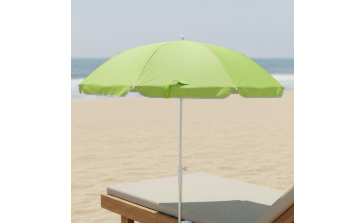 Folding Beach Umbrella Multi Purpose Clamp Umbrella Foldable Clamp for Adults, Kids, Fishing