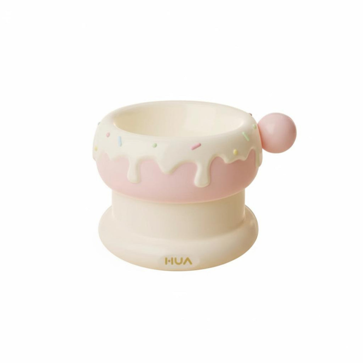 Easy to Clean Donut Shaped Pet Bowl Dishwasher Safe Raised Ceramic Pet Bowl Constant Temperature Heating Raised Dog Food Dish for Kittens, Senior Pets, Winter