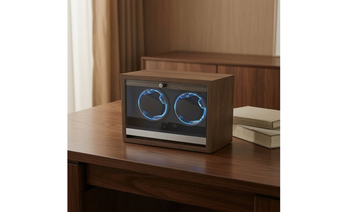 Automatic Watch Winder Automatic Watch Winder with Glass Door Elegant Box for Office