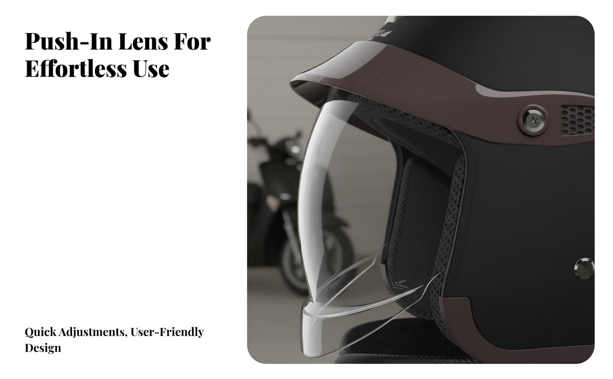 With Visor Rainproof All Season Helmet Shell for Motorcyclists, Commuters