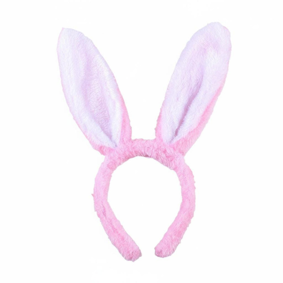 Cute Design Fuzzy Bunny Ears Hair Hoop Comfortable Fit Soft Bunny Hairband Single Size Fits Most Costume Accessory Lightweight for Performers, Cosplayers, Performances, Easter Celebration, Themed Events, Halloween