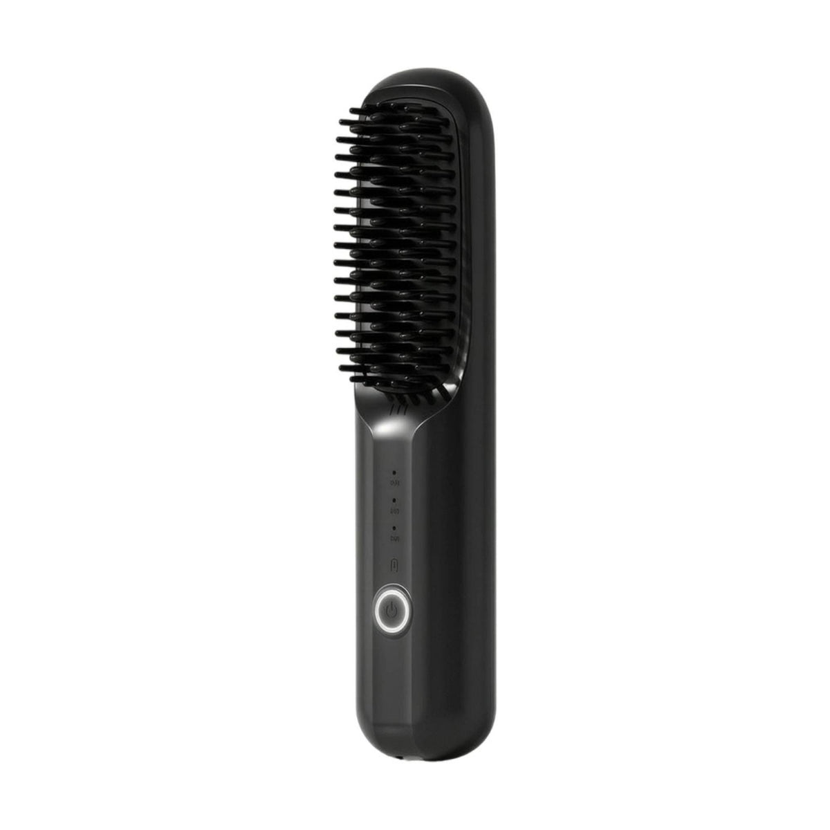 Rechargeable Cordless Hair Straightener Brush Portable Straightening Brush with Negative Ions Adjustable Temperature Frizz-Reducing for Travelers