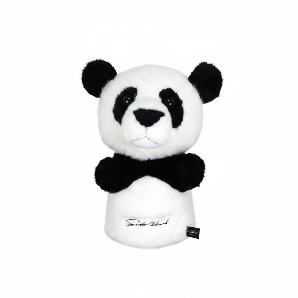 Cute Panda Golf Head Cover Safeguarding Cartoon Creature Golf Cover All-Around Protection Panda Headcover Scratch Resistant for Golfers