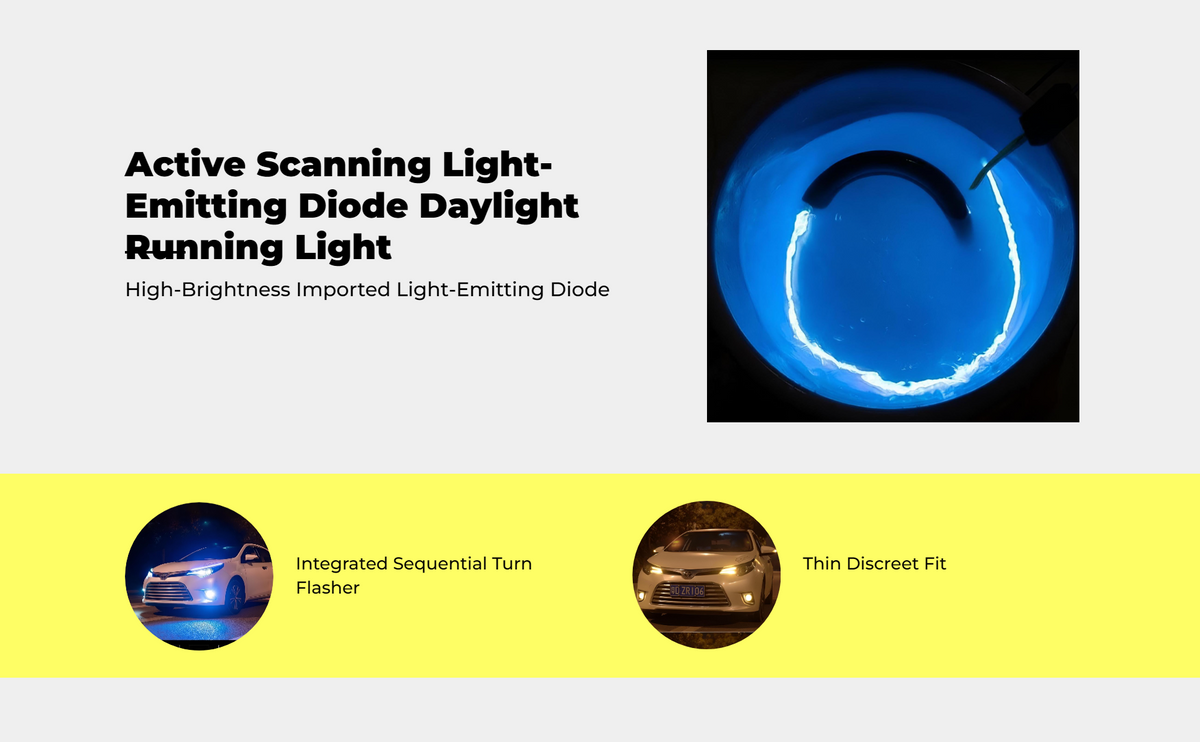 APP-controlled LED DRL