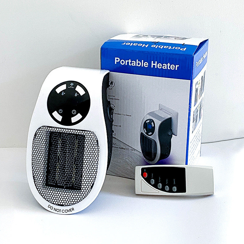 Handy Heater Mini Portable Electric Space Heater with Remote Control for Home and Office