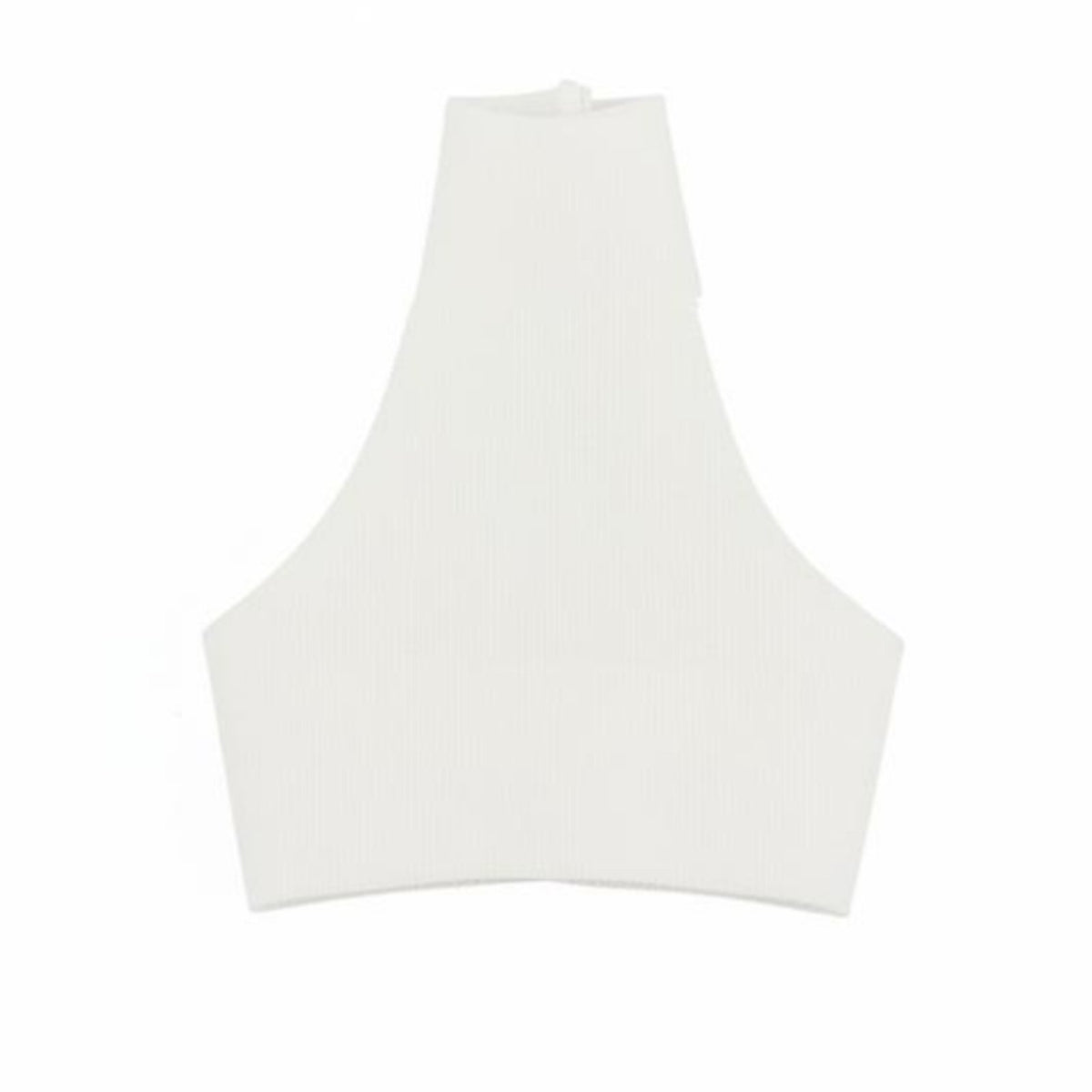 Backless Halter Textile Material High Neck Short Top fit 1/6 Scale Clothes