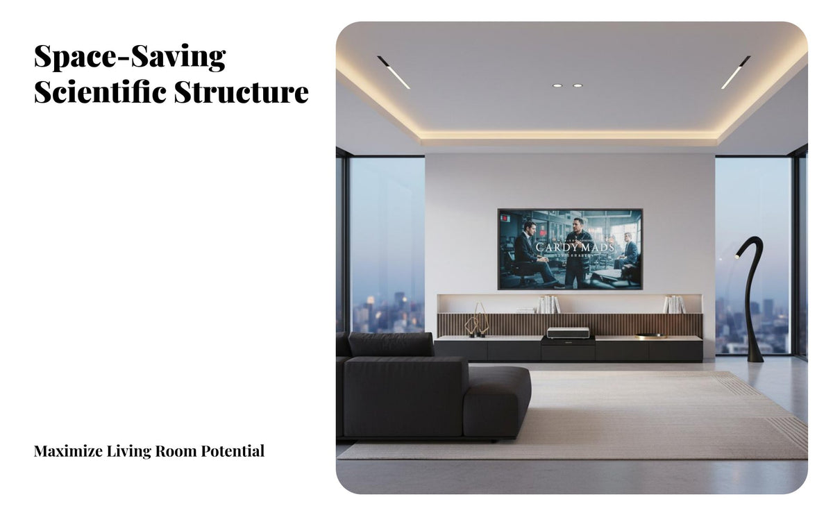 TV Cabinet Dust-Resistant Enclosure Super-Short-Throw Short Throw Image-Caster Cabinet App Control Automated Image-Caster Console
