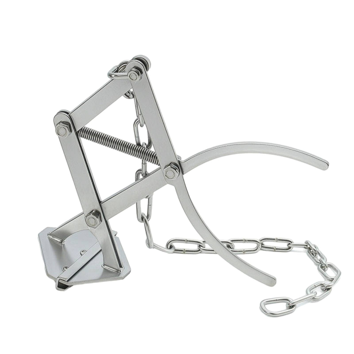 Lifting Clamp with Chain Secure Scissor Lifting Clamp One-Hand for Warehouse