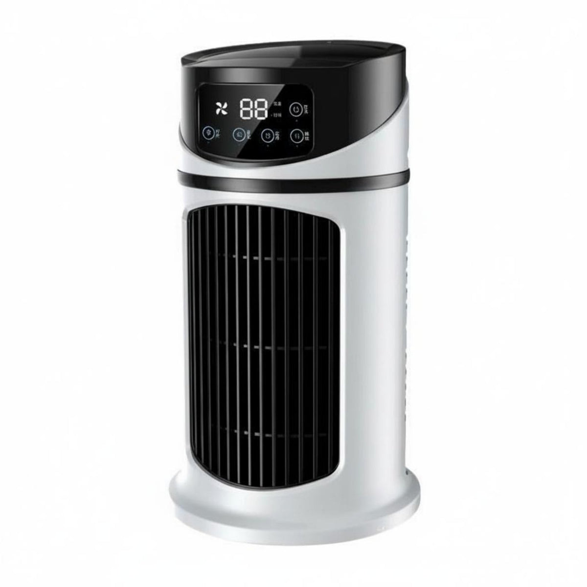 Cools & Humidifies Desktop Misting Fan Low Noise Operation Desktop Air Cooler 8-Hour Timer for Office Workers, Students, Bedroom, Dorm Room