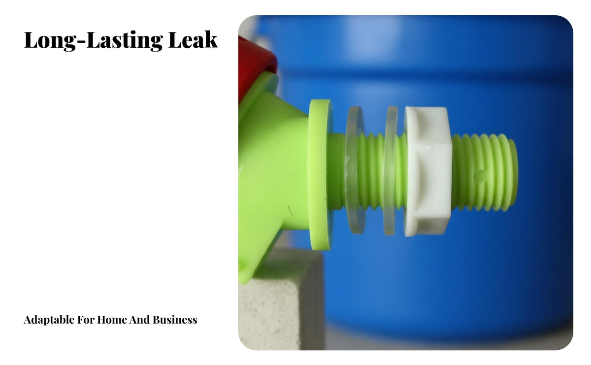 Compost Bin Tap High Flow Fermentation Container Spigot Plastic Container Spigot Leak-Resistant Gasket Water Reservoir Faucet
