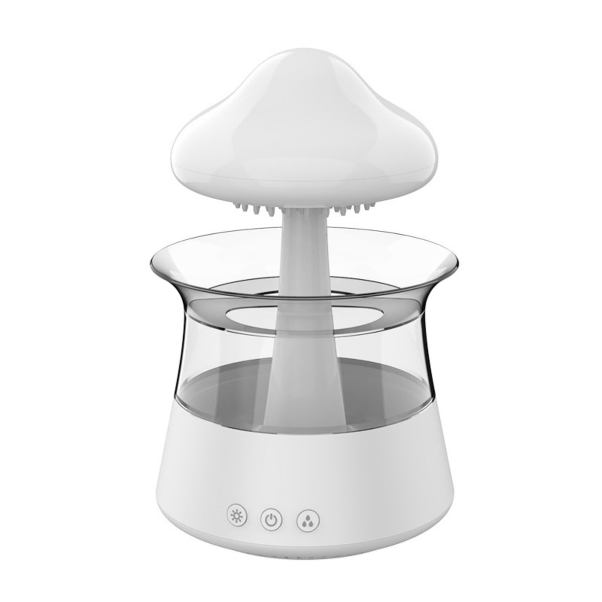 Tabletop Humidifier Compact Cloud Humidifier Mist Dispenser with Timer High-Frequency Appliance Automatic Shutoff