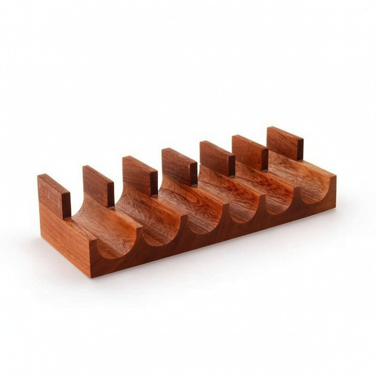 Temaki Hand Roll Holder U-Shaped Hand Roll Holder Sushi Stand with Slots Food-Safe Platter Eco-Friendly for Home Chefs