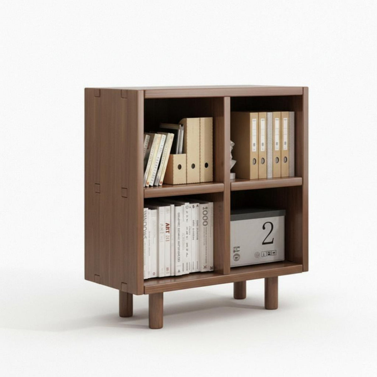 Multi-Purpose Accent Console with Doors Long-Lasting and Sturdy Modular Unit with Flip-up Doors Easy Assembly Bookshelf Robot Vacuum Friendly for Book Lovers, Homeowners, Interior Decorators, Study, Living Room, Bedroom, Hallway