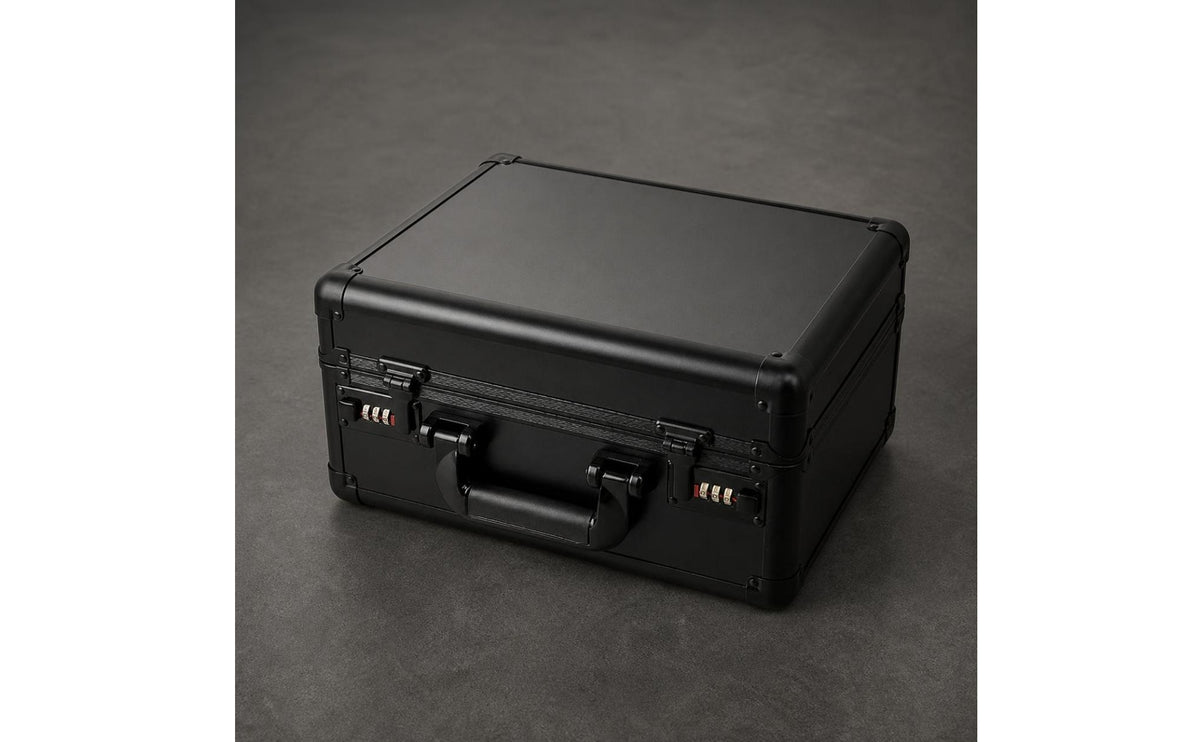 Lockable Hard Tool Case | Impact-Resistant, Aluminum Tool Case, for Travel
