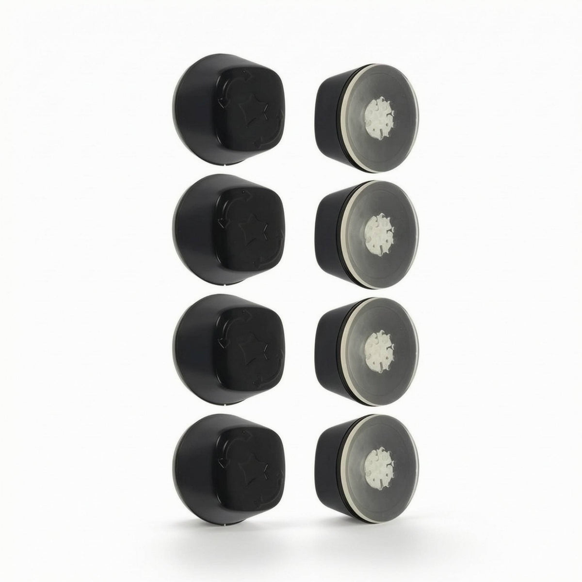 8 Pieces RV Awning Mount with Suction Cups Easy-to-Install Suction Cup Mount Hardware Lightweight for Motorhome Owners, Camping