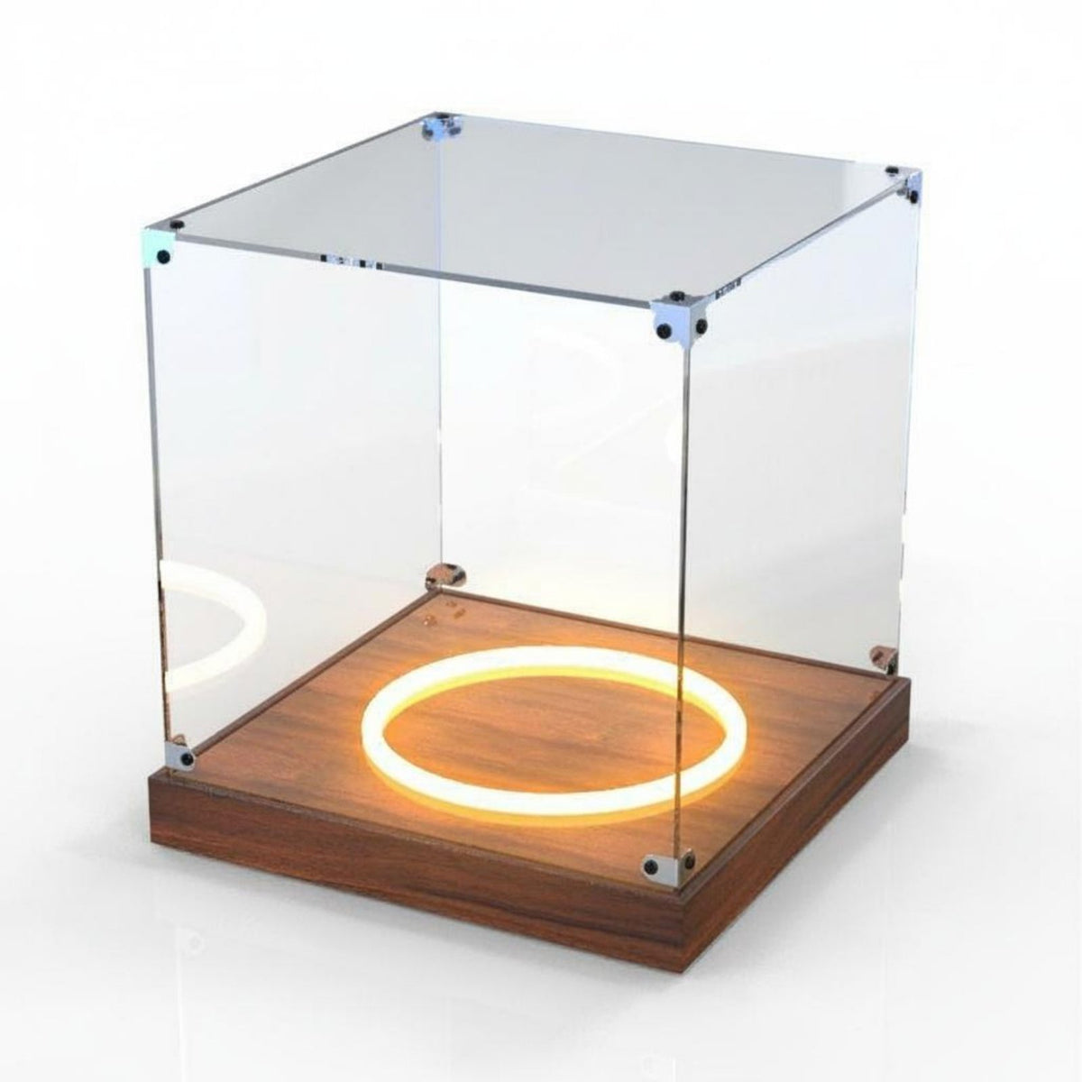 Acrylic Basketball Display Case High Clearness Football Display Box Easy to Assemble Clear Sports Sports Memorabilia Holder for Collectors, Game Room