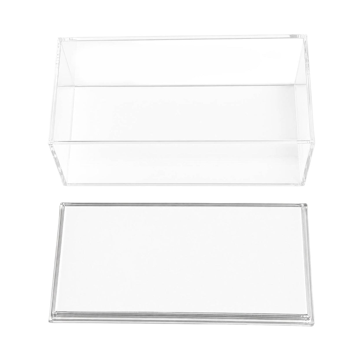 Acrylic Model Car Display Case Transparent Model Car Display Case Acrylic Box with Transparent Base for Desk