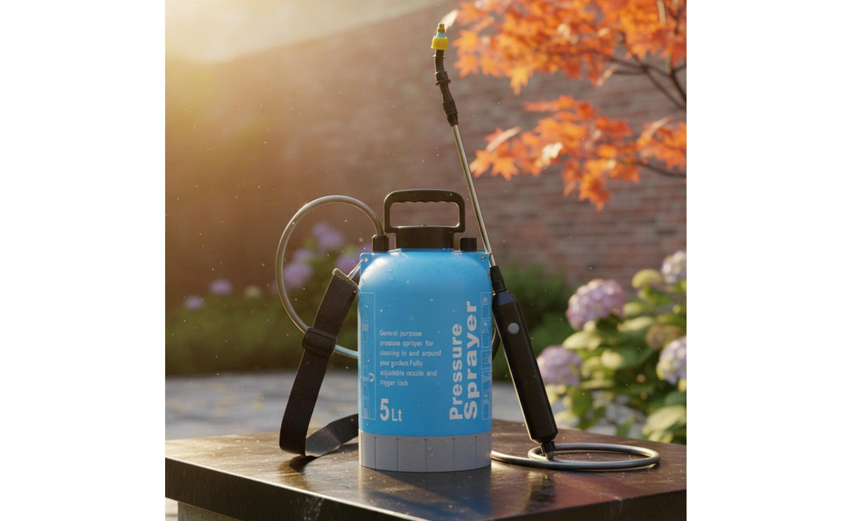 Electric Garden Applicator Large Capacity Battery Powered Applicator Automatic Watering Can Extendable Spray Tube Gardening