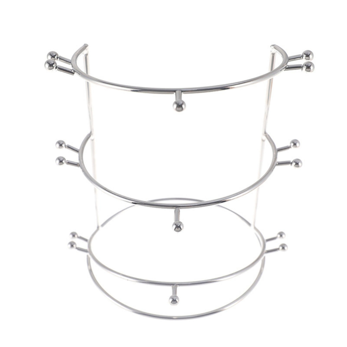 Bridal Headpiece Display Elegant Display Stand Sturdy Construction Multi-Tier Headpiece Holder for Boutique Owners, Dresser