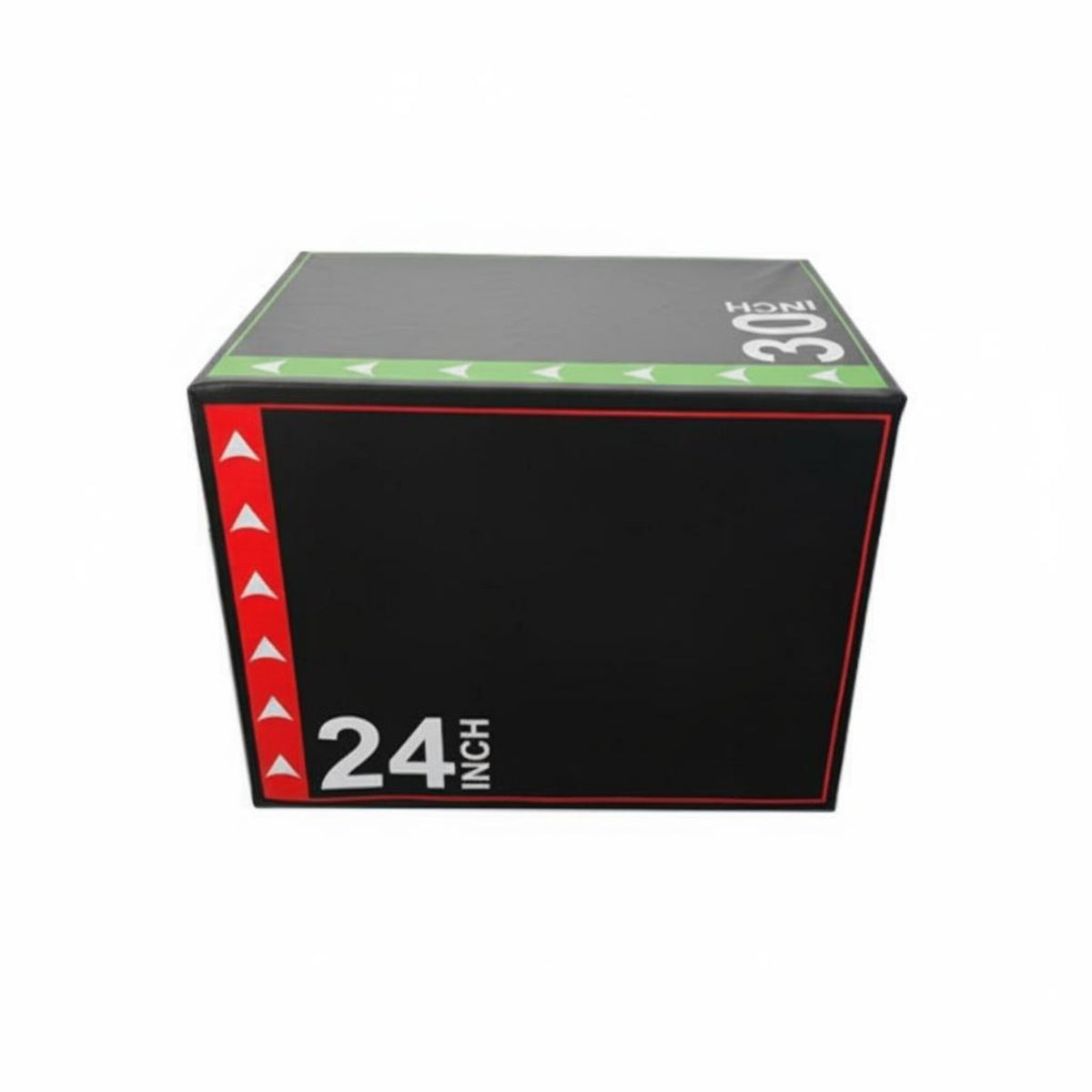 Triple-Function Soft Plyo Box Stable & Sturdy Triple-Function Foam Bound Box Adjustable Height Step Block Fully Assembled